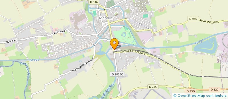 localisation de l'entreprise MONSIEUR GREGORY GRION  MERVILLE