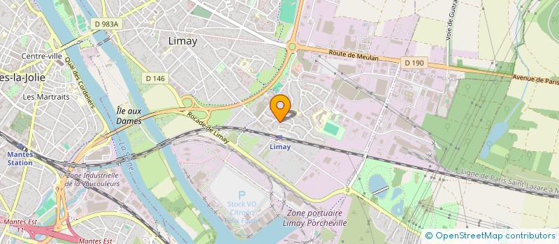 localisation de l'entreprise MONSIEUR GREGORY GRIVALLIERS  LIMAY