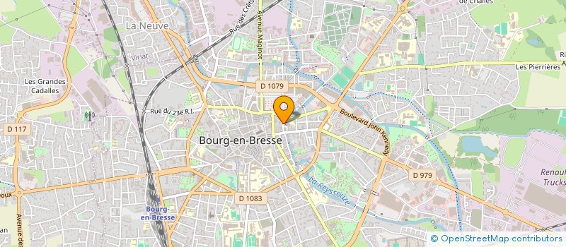 localisation de l'entreprise MONSIEUR GREGORY GRIVET à BOURG-EN-BRESSE