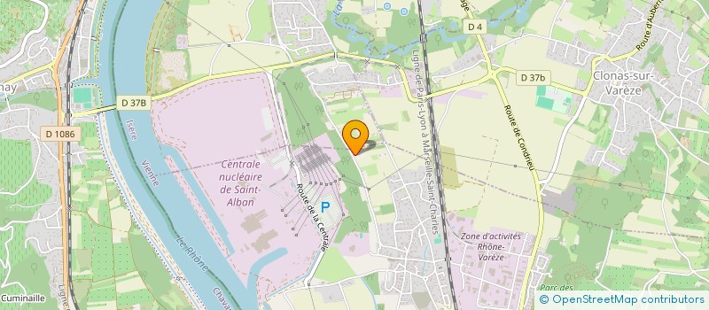 localisation de l'entreprise MONSIEUR GREGORY GUERDENER  SAINT-MAURICE-L'EXIL