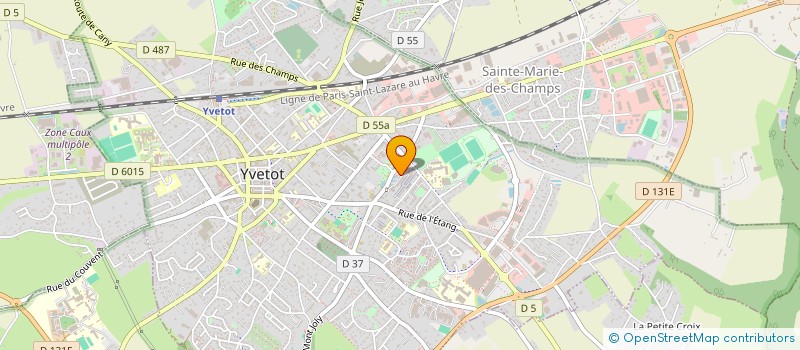 localisation de l'entreprise MONSIEUR GREGORY GUERGUESALLE  YVETOT