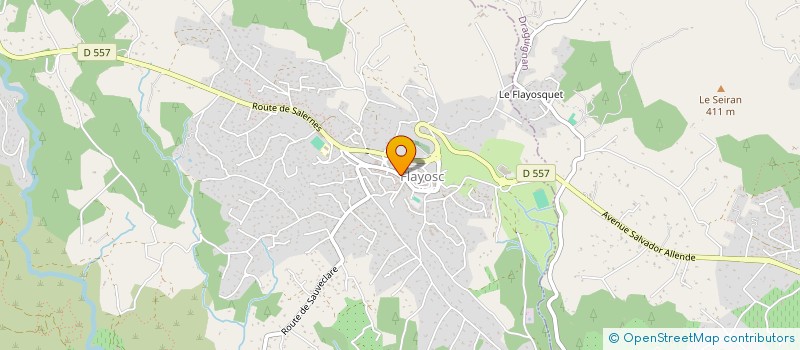 localisation de l'entreprise MONSIEUR GREGORY GUIDI  FLAYOSC