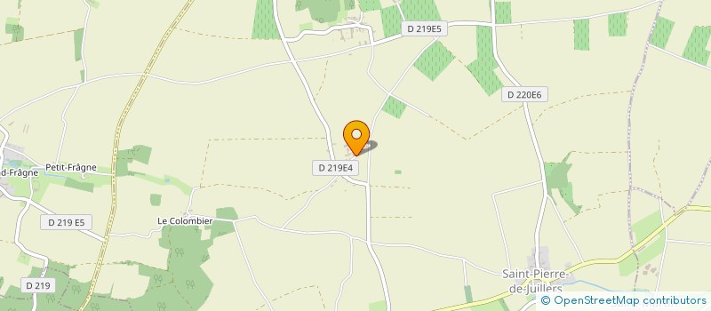 localisation de l'entreprise MONSIEUR GREGORY GUIGNET  SAINT-PIERRE-DE-JUILLERS