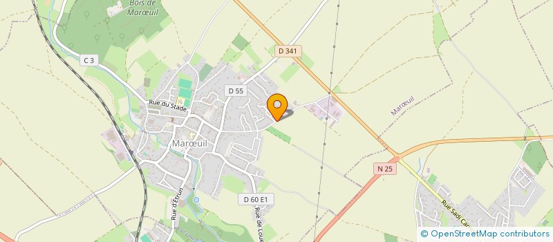 localisation de l'entreprise MONSIEUR GREGORY GUILBERT  MARUIL