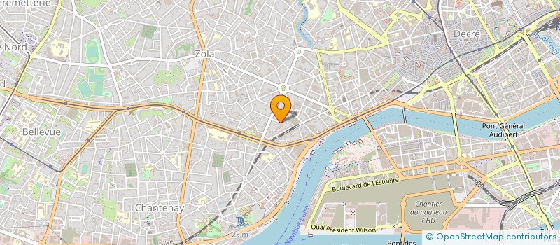 localisation de l'entreprise MONSIEUR GREGORY GUILLEMOT à NANTES