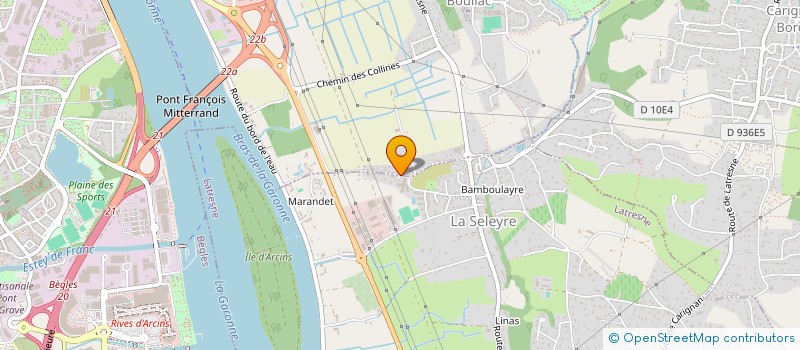 localisation de l'entreprise MONSIEUR GREGORY GUILLO  LATRESNE