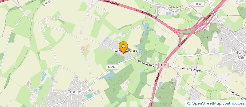 localisation de l'entreprise MONSIEUR GREGORY GUINHUT  TRANGE