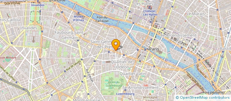 localisation de l'entreprise MONSIEUR GREGORY HAMON à PARIS