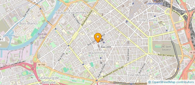 localisation de l'entreprise MONSIEUR GREGORY HANNOK à LILLE