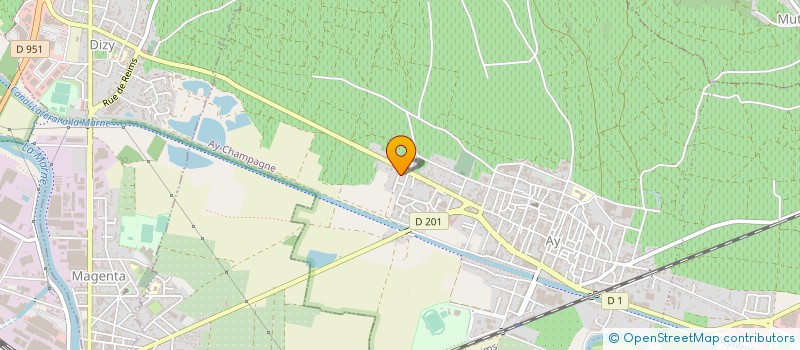 localisation de l'entreprise MONSIEUR GREGORY HARDING  AY-CHAMPAGNE