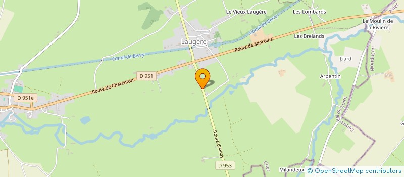 localisation de l'entreprise MONSIEUR GREGORY HARDY  CHARENTON-DU-CHER