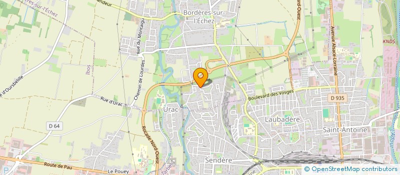 localisation de l'entreprise MONSIEUR GREGORY HARGUES  BORDERES-SUR-L'ECHEZ