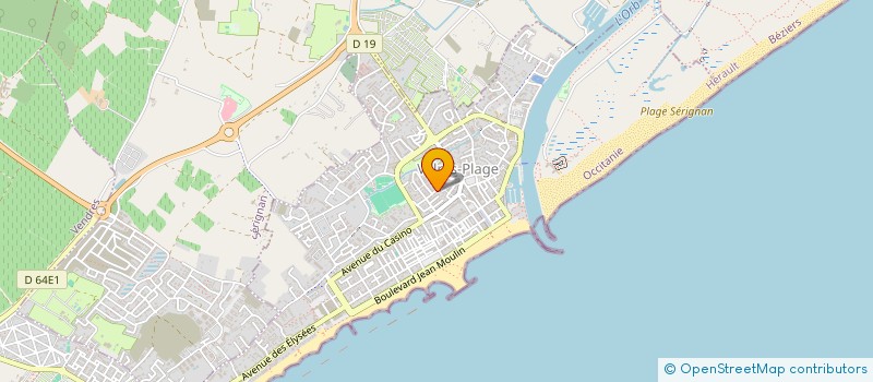 localisation de l'entreprise MONSIEUR GREGORY HARMAND  VALRAS-PLAGE