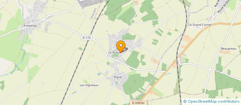 localisation de l'entreprise MONSIEUR GREGORY HAYE  THOUARS