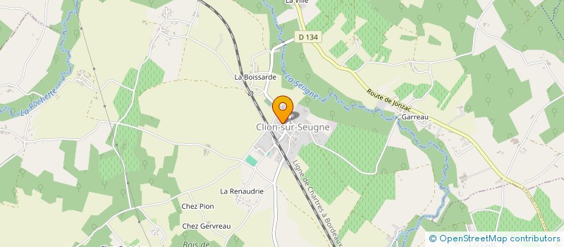 localisation de l'entreprise MONSIEUR GREGORY HELIS  CLION