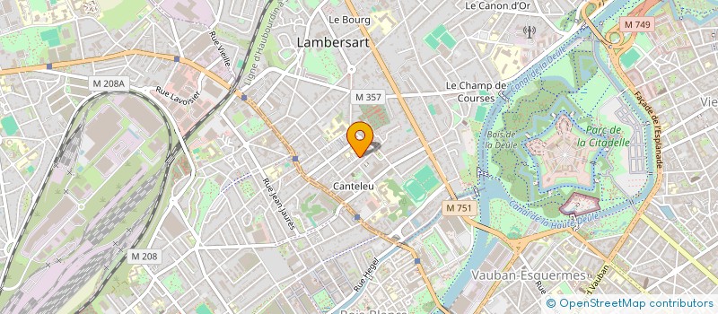 localisation de l'entreprise MONSIEUR GREGORY HENNEBEL à LAMBERSART