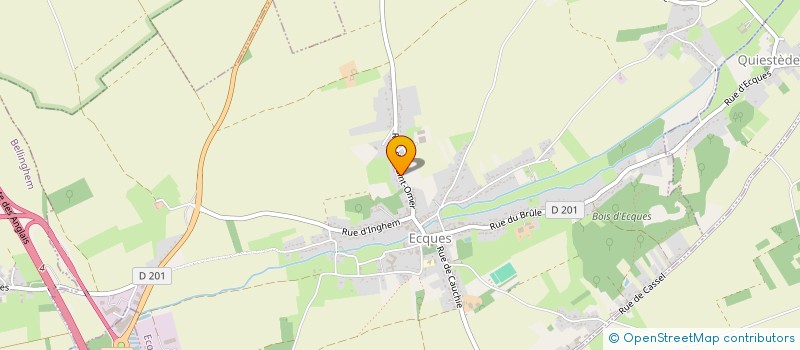 localisation de l'entreprise MONSIEUR GREGORY HERBAUT  ECQUES