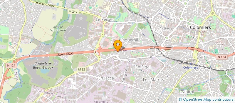 localisation de l'entreprise MONSIEUR GREGORY HERBRECHT à COLOMIERS