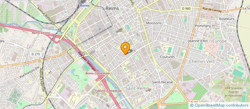 localisation de l'entreprise MONSIEUR GREGORY HERMANT  REIMS