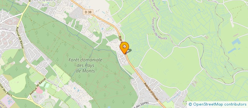 localisation de l'entreprise MONSIEUR GREGORY HERY  SAINT-JEAN-DE-MONTS