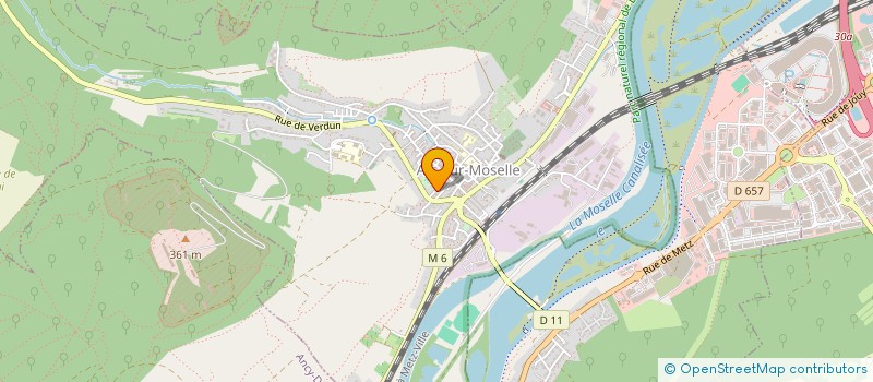 localisation de l'entreprise MONSIEUR GREGORY HILGER  ARS-SUR-MOSELLE