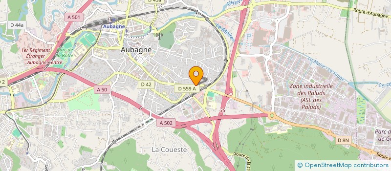 localisation de l'entreprise MONSIEUR GREGORY HOARAU à AUBAGNE