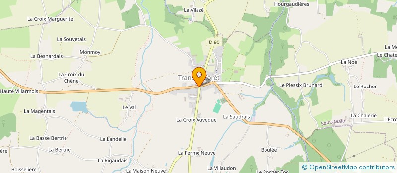 localisation de l'entreprise MONSIEUR GREGORY HOOGHE  TRANS-LA-FORET