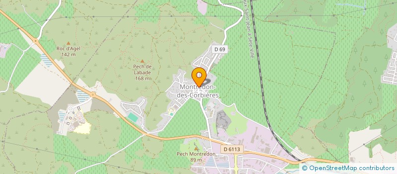 localisation de l'entreprise MONSIEUR GREGORY HOSTEINS  NARBONNE