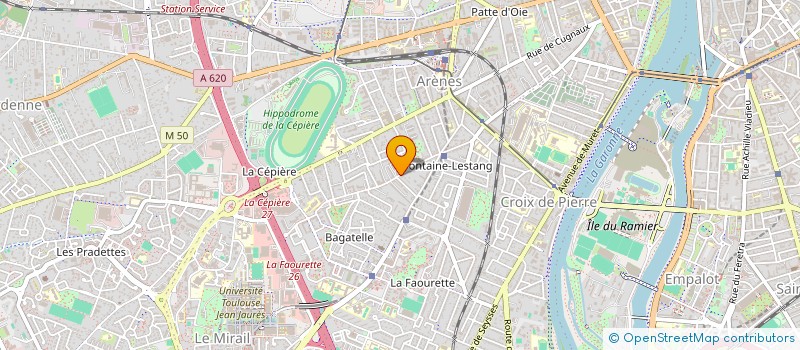 localisation de l'entreprise MONSIEUR GREGORY HOUDEZ-MEUNIER  TOULOUSE