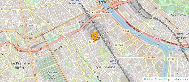 localisation de l'entreprise MONSIEUR GREGORY HOVSEPIAN  IVRY-SUR-SEINE