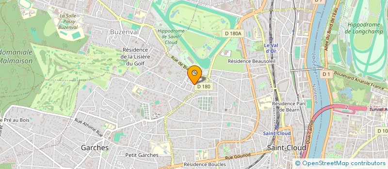 localisation de l'entreprise MONSIEUR GREGORY HUET à GARCHES