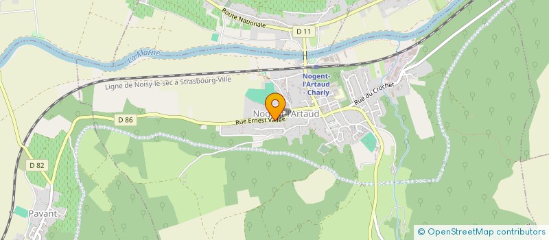 localisation de l'entreprise MONSIEUR GREGORY HUSSON  NOGENT-L'ARTAUD