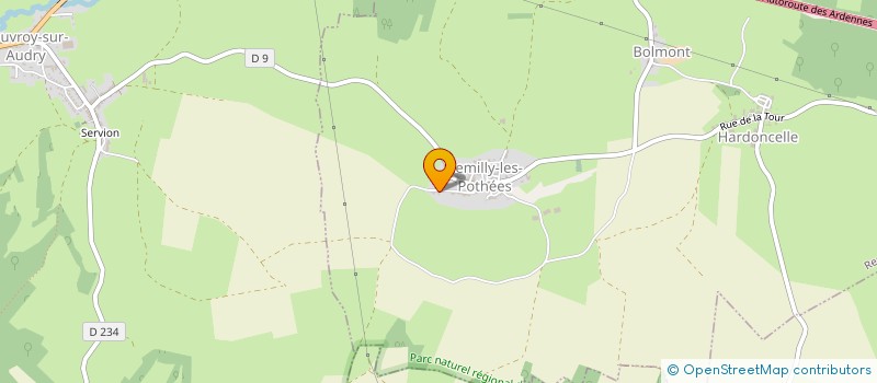 localisation de l'entreprise MONSIEUR GREGORY INGLESE  REMILLY-LES-POTHEES