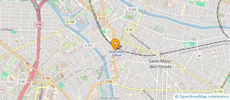 localisation de l'entreprise MONSIEUR GREGORY ISABELLI à SAINT-MAUR-DES-FOSSES