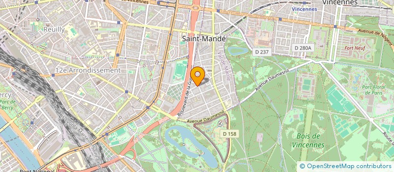 localisation de l'entreprise MONSIEUR GREGORY JAIS  SAINT-MANDE