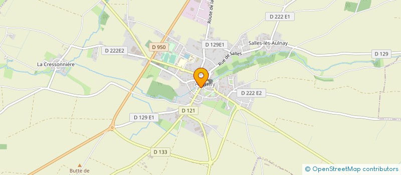 localisation de l'entreprise MONSIEUR GREGORY JAMAIN  AULNAY