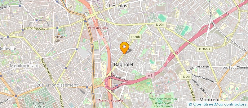 localisation de l'entreprise MONSIEUR GREGORY JANCO à BAGNOLET