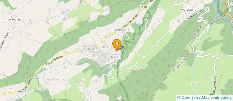 localisation de l'entreprise MONSIEUR GREGORY JANON  SAINT-BUEIL