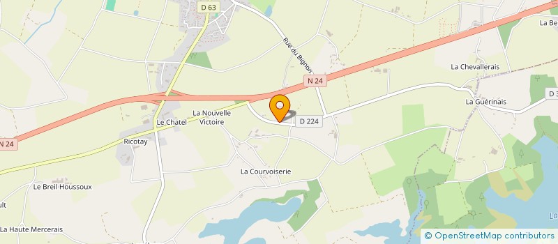 localisation de l'entreprise MONSIEUR GREGORY JANVIER  TREFFENDEL