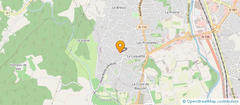 localisation de l'entreprise MONSIEUR GREGORY JAROSZ  ALES