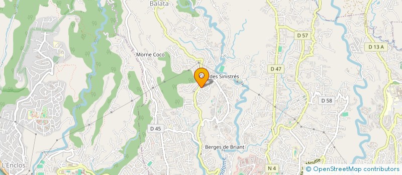 localisation de l'entreprise MONSIEUR GREGORY JEAN-ALEXIS  FORT-DE-FRANCE