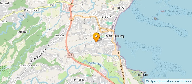 localisation de l'entreprise MONSIEUR GREGORY JEAN-JACQUES à PETIT-BOURG