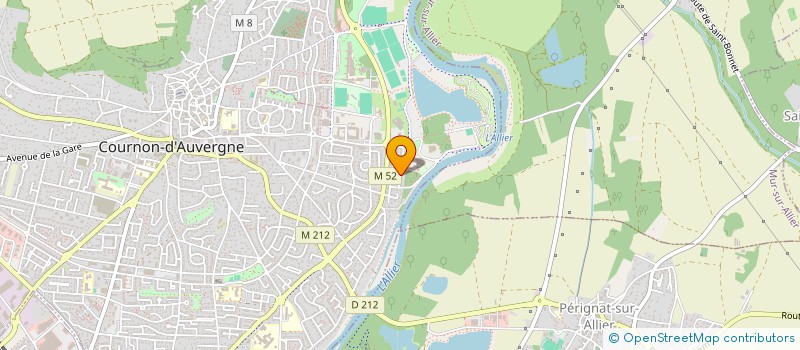 localisation de l'entreprise MONSIEUR GREGORY JOBERTON  COURNON-D'AUVERGNE