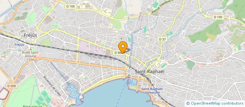 localisation de l'entreprise MONSIEUR GREGORY JOFFRE à FREJUS