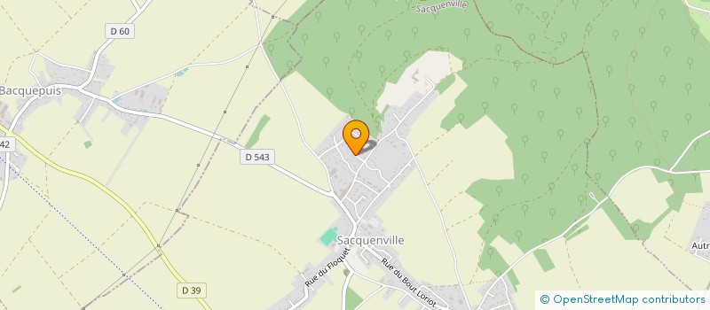 localisation de l'entreprise MONSIEUR GREGORY JOLIVEAU  SACQUENVILLE