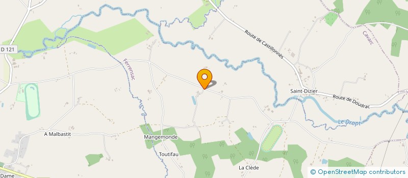 localisation de l'entreprise MONSIEUR GREGORY JORDANA  CAVARC