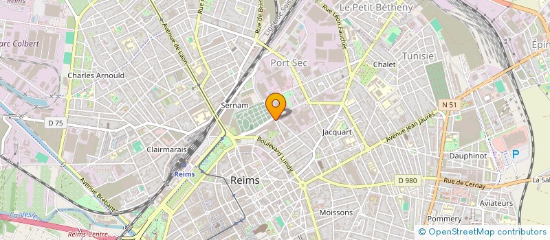 localisation de l'entreprise MONSIEUR GREGORY-JOSUE BOUANGA-KALOU à REIMS
