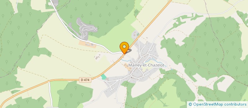 localisation de l'entreprise MONSIEUR GREGORY JOURDAIN  MAILLEY-ET-CHAZELOT