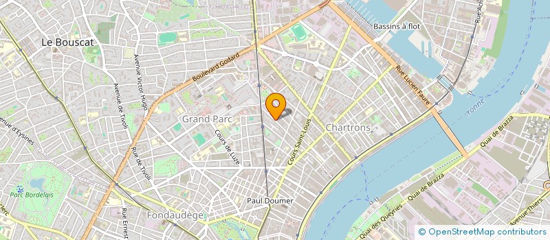 localisation de l'entreprise MONSIEUR GREGORY JUDOR à BORDEAUX
