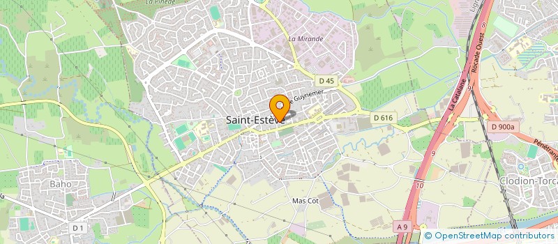 localisation de l'entreprise MONSIEUR GREGORY KARA-MURAT  SAINT-ESTEVE